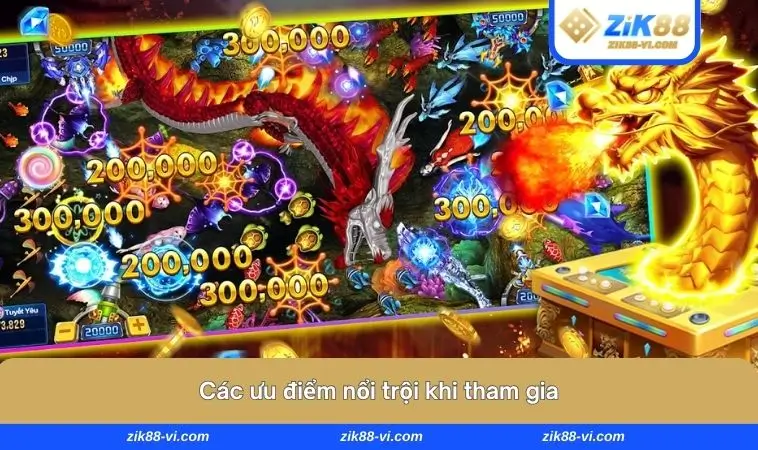 cac uu diem noi troi Ưu điểm nổi trội khi tham gia